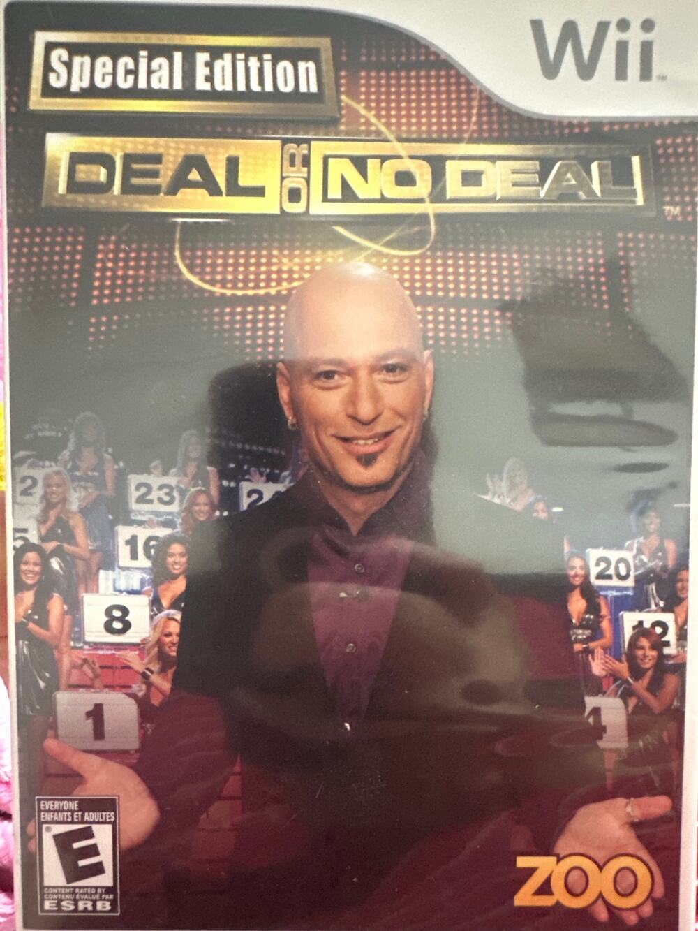 Nintendo wii Video Game, Deal or No Deal, Special Edition w/instruction Booklet